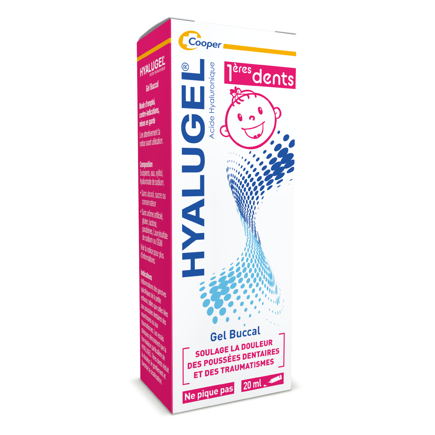 Hyalugel 1ères dents - Gel buccal